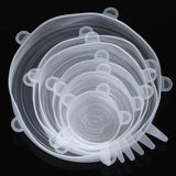 6 Silikon-Stretchdeckel